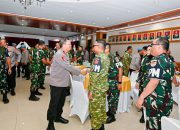 Sinergi TNI–Polri Diperkuat, POM dan Propam Konsolidasikan Langkah Lewat Halal Bihalal