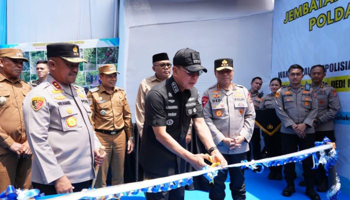 Wakapolri Resmikan 17 Jembatan Perintis di Sultra, Dorong Konektivitas Desa Terpencil