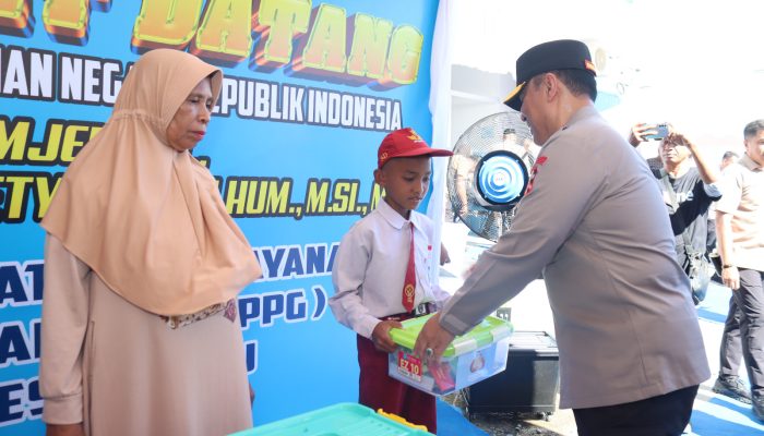 Wakapolri Tinjau SPPG Polres Baubau, Tegaskan Peran Polri Dukung Program Gizi Nasional