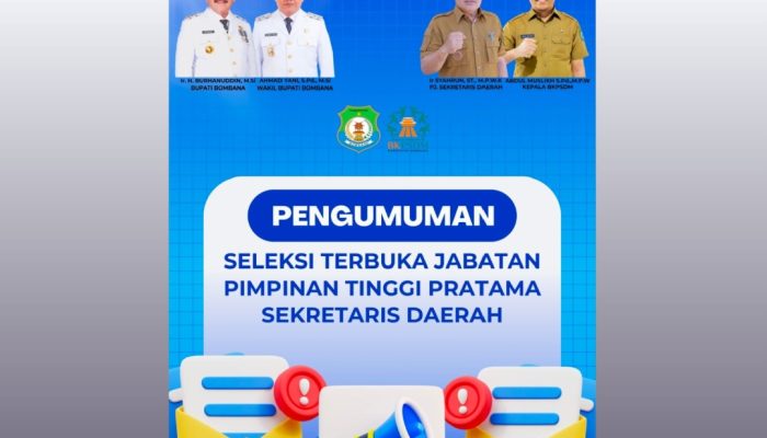 Tiga Besar Sekda Bombana Diumumkan, Penentuannya Kini di Tangan Bupati