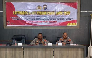 Polres Bombana Gelar Latpraops Pekat Anoa 2026, Sasar Miras hingga Geng Motor