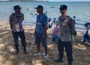Polisi Perketat Pengamanan Objek Wisata Pasca Libur Iduladha, Ratusan Warga Padati Pantai Rahwana