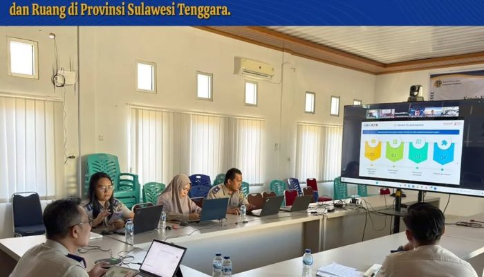 Kantah Bombana Ikuti Rakor Optimalisasi Pemanfaatan Tanah dan Ruang di Sultra