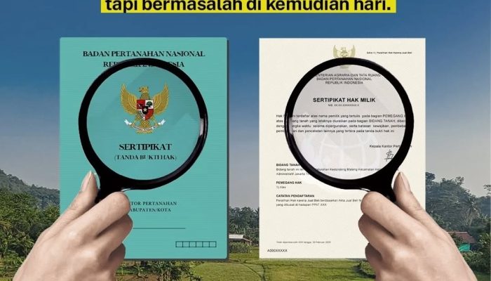 Mau Beli Tanah? ATR/BPN Ingatkan Masyarakat Cek Keaslian Sertipikat Sebelum Transaksi  