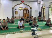 Dari Mimbar Masjid, Polres Bombana Perkuat Integritas Personel