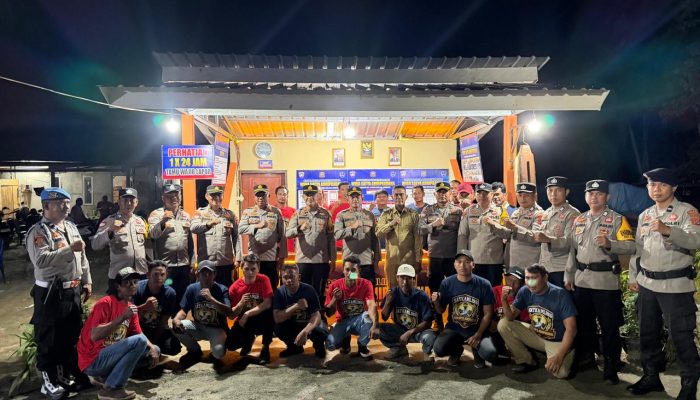 Dua Pos Kamling di Bombana Wakili Polres dalam Penilaian Tingkat Polda Sultra