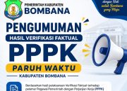 Pemkab Bombana Umumkan Hasil Verfak PPPK Paruh Waktu, 496 Orang Dinyatakan TMS