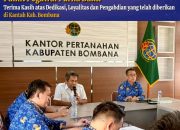 Kantor Pertanahan Bombana Lepas Pegawai Purna Bakti, Apresiasi Pengabdian Moh. Aqsah Faysal