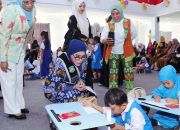 Bunda PAUD Bombana Buka Lomba Mewarnai, Ratusan Anak TK Tunjukkan Kreativitas