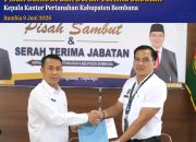 Kantor Pertanahan Bombana Gelar Pisah Sambut, Tegaskan Komitmen Pelayanan Berintegritas