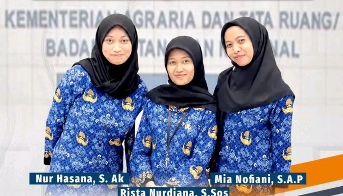Tiga Srikandi ATR/BPN Bombana Resmi Dilantik, Wajah Baru Pelayanan Pertanahan yang Lebih Profesional
