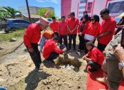 Batu Pertama Kantor PDI–P Bombana Jadi Sinyal Konsolidasi Menuju Target Tujuh Kursi
