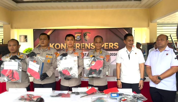 Operasi Pekat Anoa 2026 Ungkap 338 Kasus, Polda Sultra Amankan 395 Orang