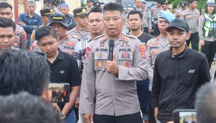 Kapolres Bombana Temui Konsorsium Aktivis, Sepakati Penguatan Ruang Demokrasi