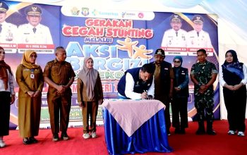 Bupati Bombana Canangkan Gerakan Cegah Stunting Lewat Aksi Bergizi di SMAN 7, Dorong Budaya Hidup Sehat Sejak Dini