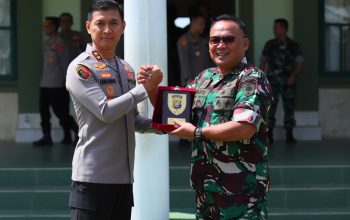 Kapolda Sultra Temui Danrem 143/Halu Oleo, Perkuat Sinergi TNI-Polri Jaga Stabilitas Keamanan