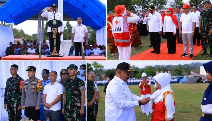 Bupati Bombana Buka Diklatsargab PMR 2026, Cetak Generasi Muda Berkarakter 