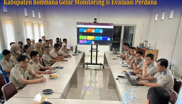 Kepala BPN Bombana Gelar Monev Perdana, Tekankan Disiplin dan Pelayanan Prima