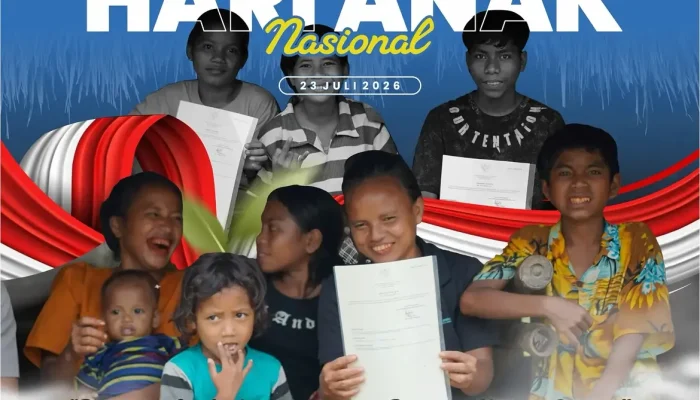 Peringati Hari Anak Nasional 2026, ATR/BPN Ajak Masyarakat Lindungi Hak Anak demi Generasi Emas Indonesia