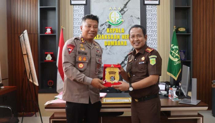 Polres Bombana dan Kejari Perkuat Sinergi Dukung Penegakan Hukum dan Kamtibmas