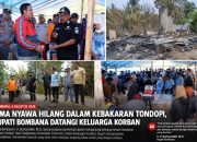 Lima Nyawa Lenyap dalam Kebakaran Tondopi, Bupati Bombana Datangi Keluarga Korban