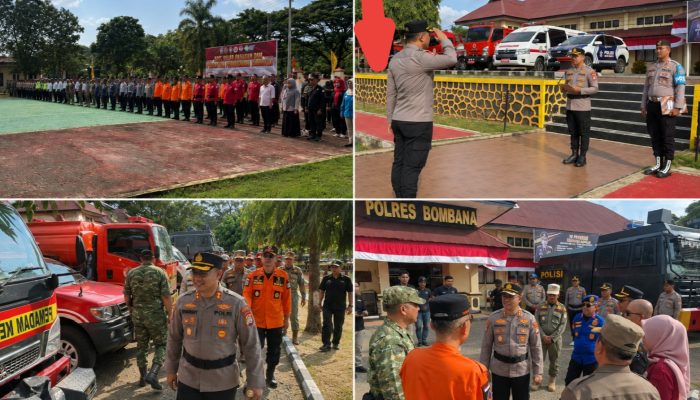 Polres Bombana Gelar Apel Pasukan dan Peralatan, Antisipasi Karhutla di Tengah Ancaman El Nino