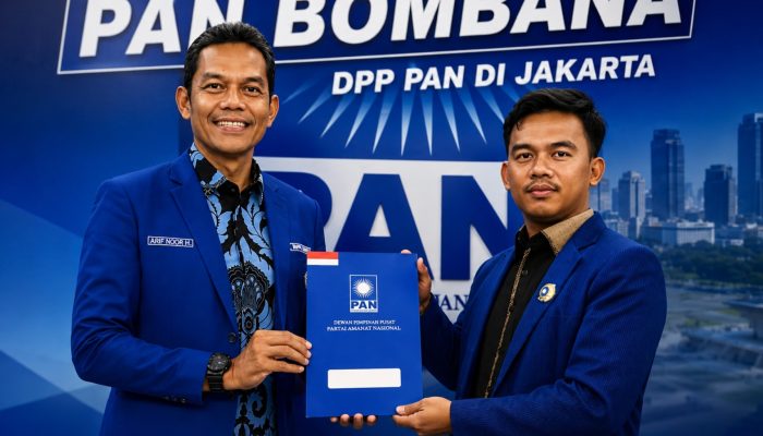 Justang Gantikan Tafdil, PAN Bombana Memasuki Era Regenerasi
