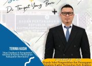 Rusdin R. Dapat Amanah Baru, Kantah Bombana Lepas Kepala Seksi Pengendalian dan Penanganan Sengketa