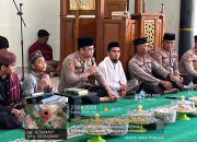 Maulid Nabi di Masjid Miftahul Jannah Polres Bombana, Kapolres Ajak Personel Teladani Akhlak Rasulullah