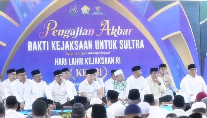 Bupati Bombana Hadiri Pengajian Akbar HUT ke-81 Kejaksaan, Perkuat Sinergi Pemerintah dan Penegak Hukum
