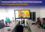 Mediasi Sengketa Tanah di Lantawonua, Kantah Bombana Dorong Penyelesaian Damai
