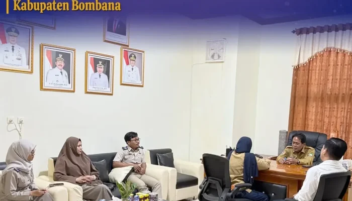 Kantah Bombana dan Pemkab Bahas Tindak Lanjut LBS dan LP2B