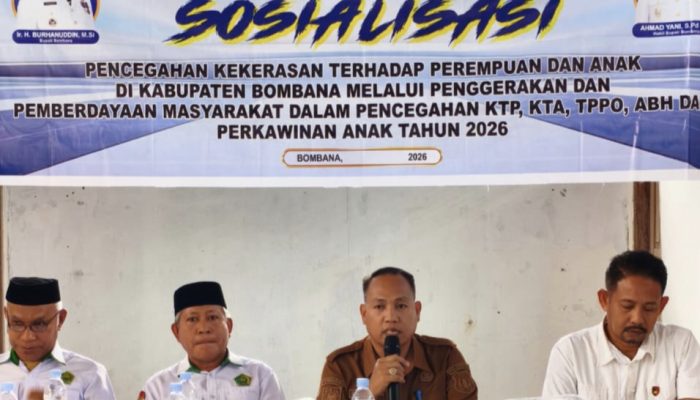 Polres Bombana Gandeng DP3A Edukasi Pencegahan Kekerasan Terhadap Perempuan, Anak dan Perdagangan Orang di Rarowatu