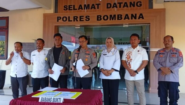 Polres Bombana Ekspos Dua Perkara Tindak Pidana, Ungkap Dugaan Tambang Ilegal dan Penyalahgunaan BBM Bersubsidi