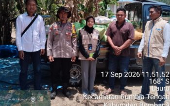 BUMDes Lantawonua Jual 1,3 Ton Jagung ke Bulog Bombana