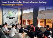 Kepala Kantor Pertanahan Bombana Sambangi Kejari, Perkuat Sinergi Antarinstansi