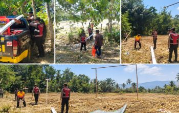 Sat Samapta Polres Bombana Bantu Warga Atasi Kekeringan Dampak El Nin