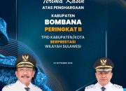 Pengendalian Inflasi Berbuah Penghargaan, Bombana Tempati Posisi Kedua se-Sulawesi