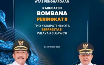 Pengendalian Inflasi Berbuah Penghargaan, Bombana Tempati Posisi Kedua se-Sulawesi