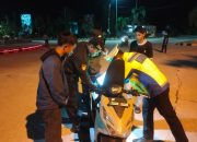 Blue Light Patrol Polres Bombana Sasar Titik Rawan Gangguan Kamtibmas di Rumbia
