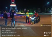 Cegah Balap Liar, Polres Bombana Intensifkan Patroli Malam, 4 Pengendara Ditilang