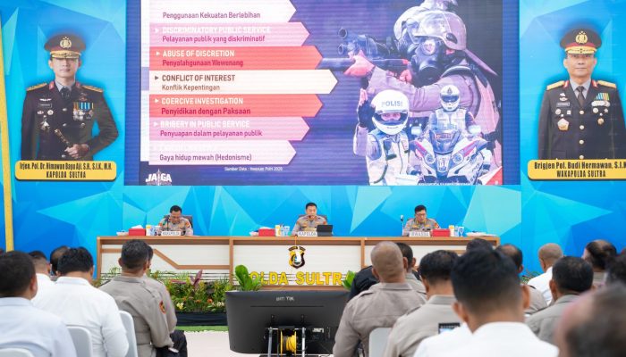 Kapolda Sultra Tekankan Polisi Harus Hadir, Berbuat dan Bermanfaat