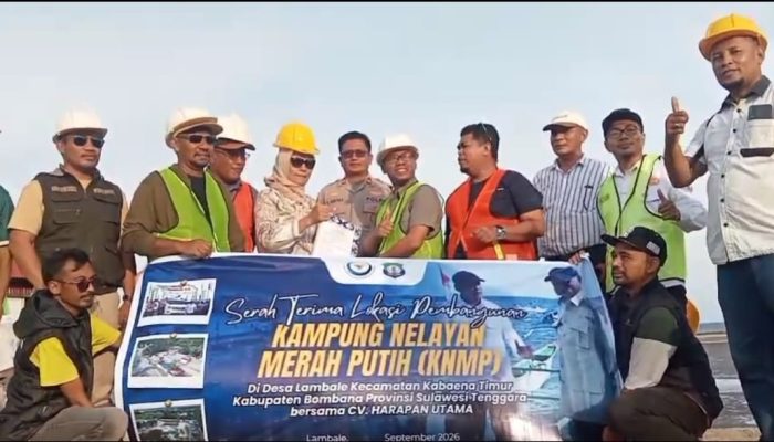 Sudiami Dukung Pembangunan Kampung Nelayan Merah Putih di Kabaena