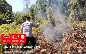 Karhutla 20 Hektare di TN Rawa Aopa Watumohai Dipadamkan TNI-Polri dan Manggala Agni