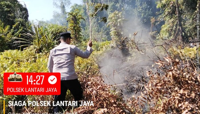 Karhutla 20 Hektare di TN Rawa Aopa Watumohai Dipadamkan TNI-Polri dan Manggala Agni