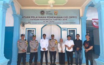 Polsek Rarowatu Pantau Dapur SPPG, Pastikan Rantai Pasok Makanan Aman