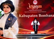 Kenakan Boo Rapa dan Motif Rapa Dara, Ketua Dekranasda Bombana Tampil Gemilang di Panggung Kriyanusa 
