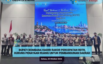 Bupati Bombana Hadiri Rakor RDTR di Makassar, Ini Agenda yang Dibahas