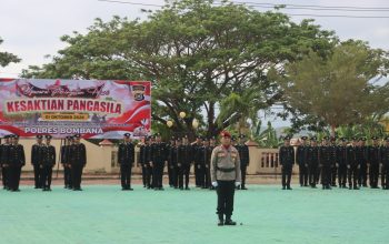 Polres Bombana Gelar Upacara Hari Kesaktian Pancasila 2026