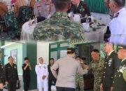 Lewat Tumpeng, Polres Bombana Perkuat Sinergitas TNI-Polri di HUT ke-81 TNI